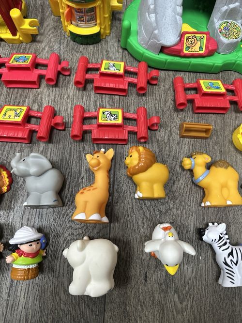 Fisher Price Little People Animal Zoo Playset With Figures Toy Bundle Boxed — image 7