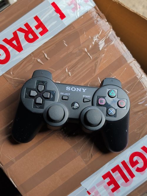 Official Genuine Sony PS3 PlayStation 3 DualShock 3 Wireless Controller Black — image 2