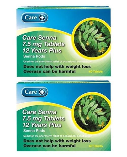 Senna Tablets 7.5mg – 120 Tablets Natural Constipation Relief Brand May Vary