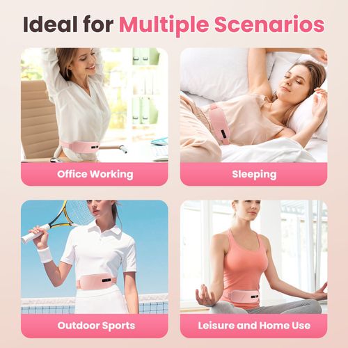 Electric Heating Menstrual Heat Pad Massage Belt For Period Pain Relief Cramps — image 14