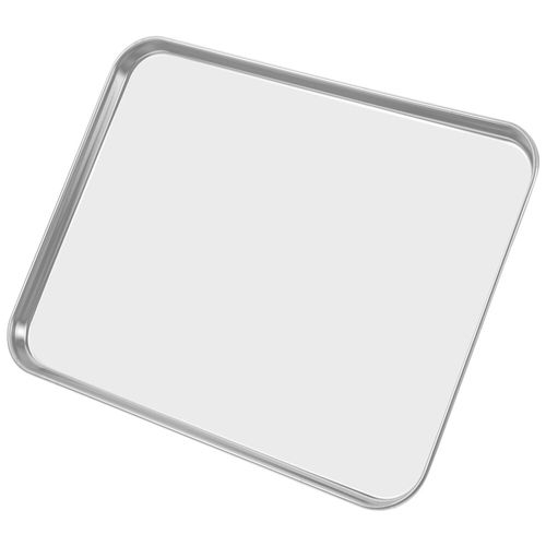 1Pc Large Stainless Steel Baking Tray Rectangular Baking Tray for Restaurant UK — image 7