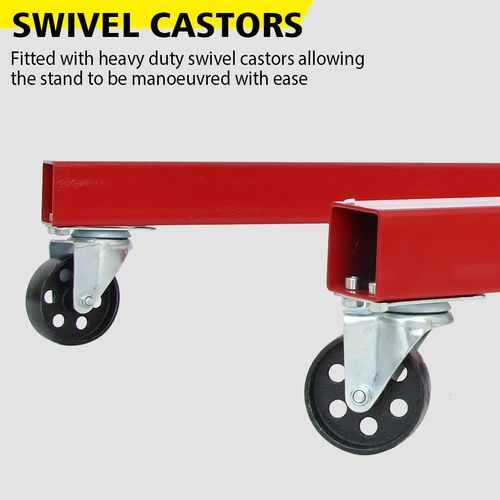 Folding Engine Gearbox Support Stand 900kg/2000LB Heavy Duty Swivel Transmission — image 13