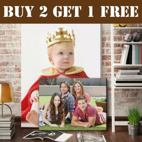 Personalised Canvas Photo Canvas Prints A0 A1 A2 A3 A4 Box Framed Ready to Hang