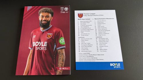 x17 Premier League programme & team sheet Selling Together — image 9