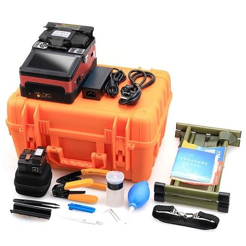 A-81S FTTH Fully Automatic Mini Optic Fiber Fusion Splicer With Wire Stripper