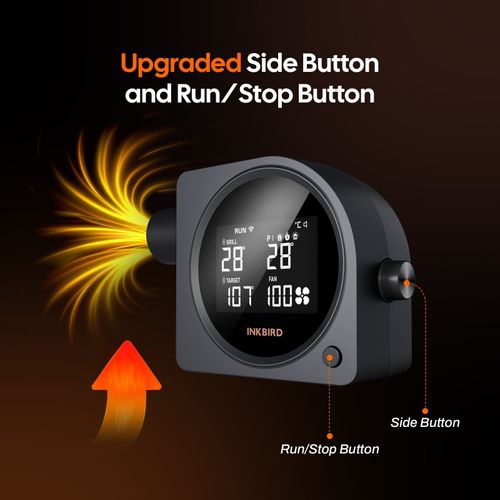 INKBIRD WIFI Bluetooth Automatic Smoker Fan Controller ISC-028BW BBQ Thermometer — image 9