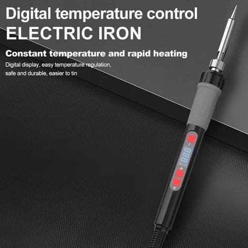90W Soldering Iron Kit Electronics Welding Irons Solder Tools Adjustable Wire UK — image 5