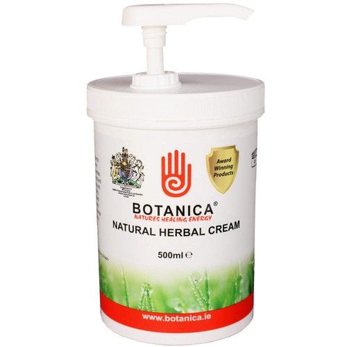 Botanica Natural Herbal Cream 500ml Moisturiser Soothing Cuts Grazes Irritation