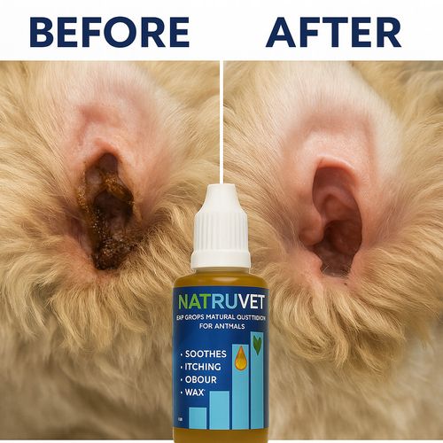 Dog Ear drops MAX STRENGTH Drops for Itching Mites Wax Odours cat — image 7