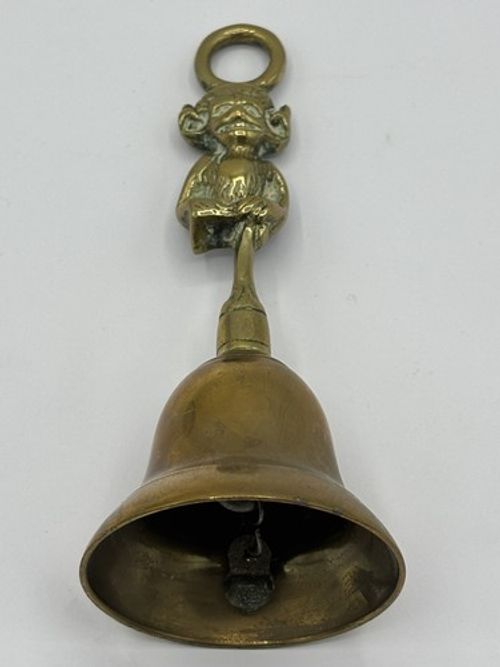 Lincoln Imp Brass Bell Desk Bell Made In England Lincolnshire Yellowbelly LCFC