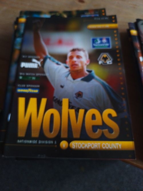 25 X 1997/1998 WOLVES PROGRAMMES WOLVERHAMPTON WANDERERS league & Cup Homes  — image 11