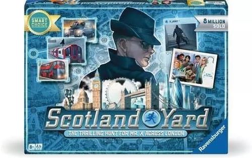Smart Choice Scotland Yard Board Game Family Strategy 2 to 6 Player Game — image 5