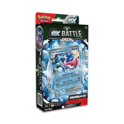 Pokemon TCG: Greninja ex Battle Deck | NEW & SEALED | 60 Card Deck | For Ages 6+