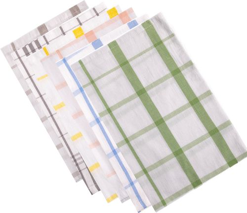 100% Cotton Catering Tea Towels Kitchen Restaurant Bar Glass Cloths Multi Pack — image 5