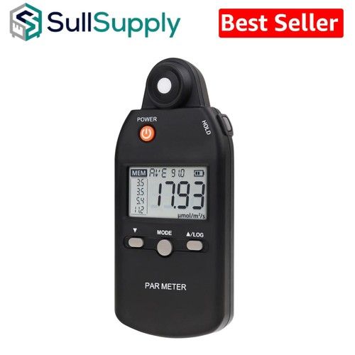 Quantum PAR Meter - Full-Spectrum PPFD Tester for Indoor & Outdoor Plant Health