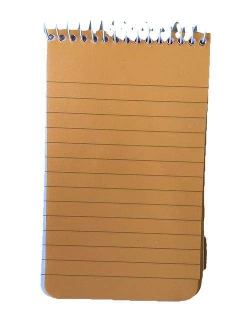 3x Notepads Small Spiral Notepads 50 Sheets pp Cover Neon Assorted Colours Lined — image 3