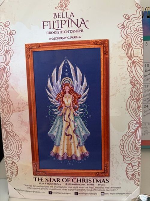 Bella Filipina cross stitch chart only THE STAR OF CHRISTMAS