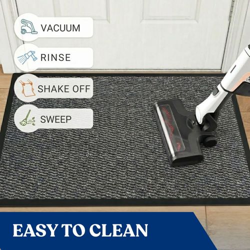 LARGE HEAVY DUTY DOOR MAT NON SLIP RUBBER BACK BARRIER KITCHEN HALLWAY FLOOR RUG — image 6
