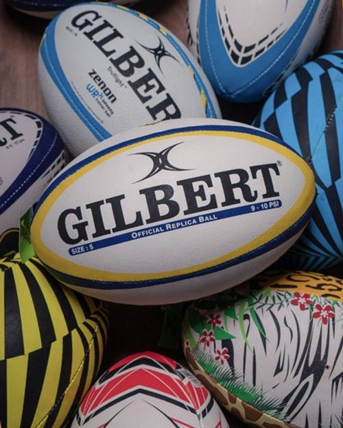 Gilbert Rugby Training Ball Balls | Size 5, 4, 3 | Overprint Ex-Display Free p&p