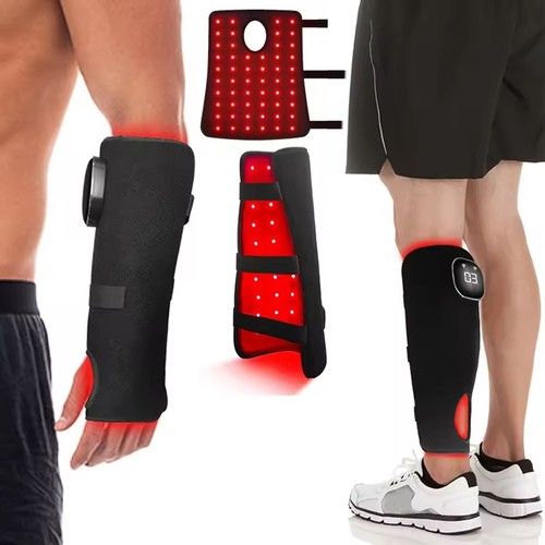 Pain Relief 660nm + 850nm Red Near Infrared Light Therapy Knee Pads Comfort Leg