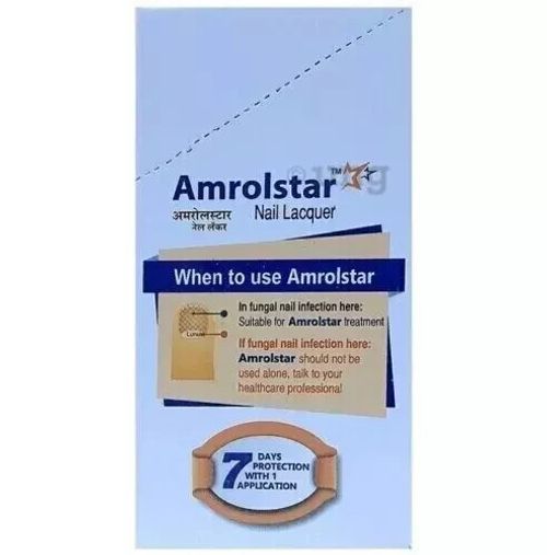 2X Amrolstar Nail Fungal Lacquer 2.5 ML NAIL LACQUER -Anti Fungal Treatment — image 5