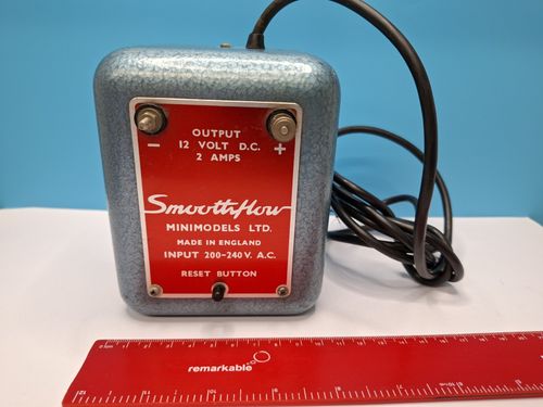 Vintage smoothflow transformer minimodels ltd input 200-240v.ac output 12v.... — image 8