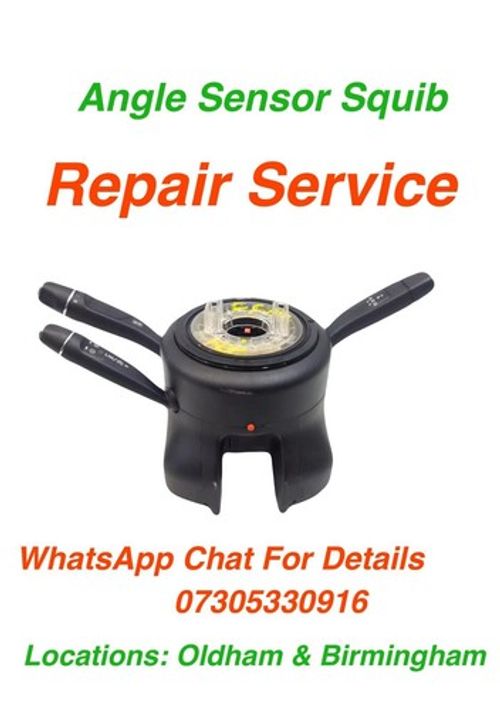 Mercedes A Class W176 2012 to 2018 Steering Angle Sensor Squib Repair Service