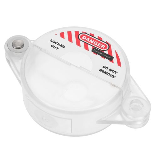 Reusable Outdoor Valve Lock Transparent Durable Plastic Valve Lockout Device — image 6