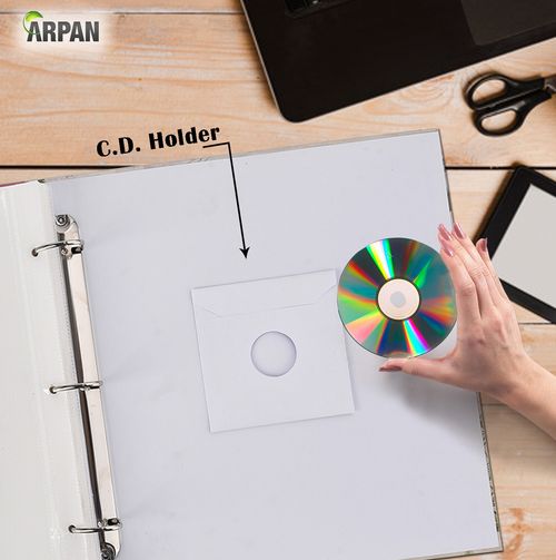 Arpan Photo Album 500 Photos Slip in Case 3-Ring Binder Vintage slogan Pack of 2 — image 8