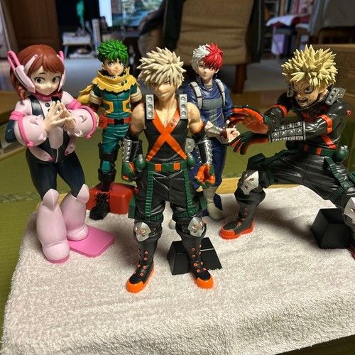 My Hero Academia Prize Figure Set of 5 Authentic Collectible Anime Figures