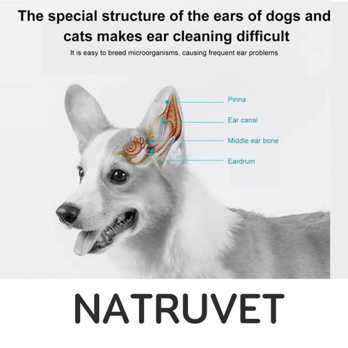 *MAX STRENGTH* Dog Ear Drops STOP Shaking Ears Itching Mites Odour Wax 30ml — image 12