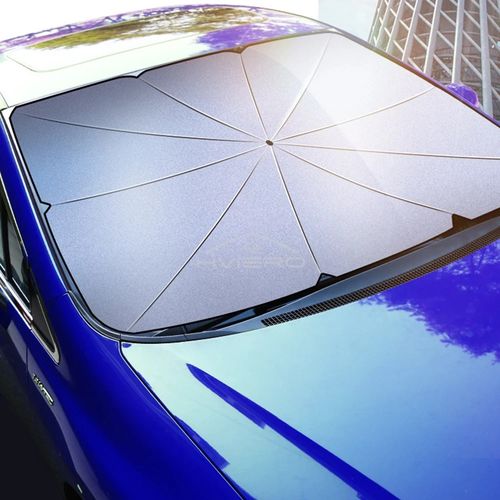 Car Windshield Sun Shade Umbrella Foldable UV Block Front Window Protector — image 6