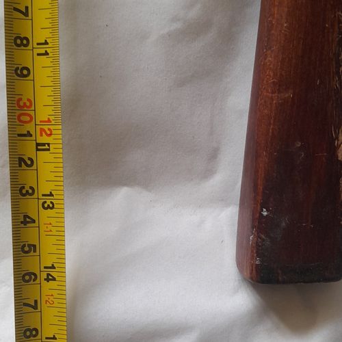 Wooden Mallet Hammer Rectangular Head Brown Wood Head & Handle 1 Piece — image 10