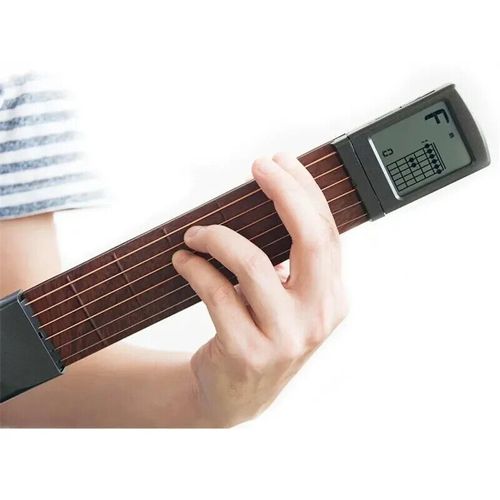 6-String Pocket Trainer Chord Guitar Beginners w/ Rotatable Chords Chart Screen — image 6