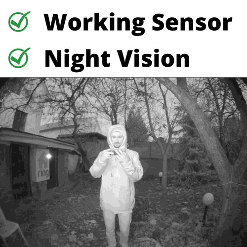RING Doorbell Pro Replacement Button (Brand New) Sensor Works Injection Moulded — image 3