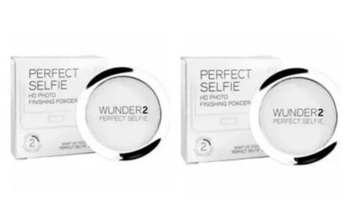 2x Wunder2 Finishing Powder Perfect Selfie HD Photo Translucent Setting Powder