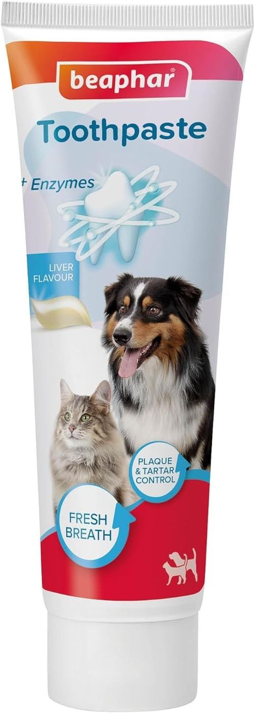Beaphar Advanced Dual Enzyme Toothpaste Dental Care for Dogs & Cats 100g Tube — image 4