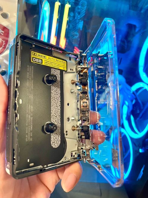 Sony Walkman WM-GX677 - Cassette Player Customized Fully Transparent Version — image 7