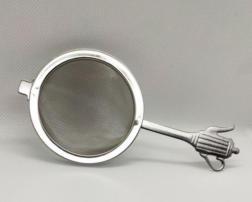 Stainless steel loose leaf tea strainer infuser steeper infuser sieve filter — image 3