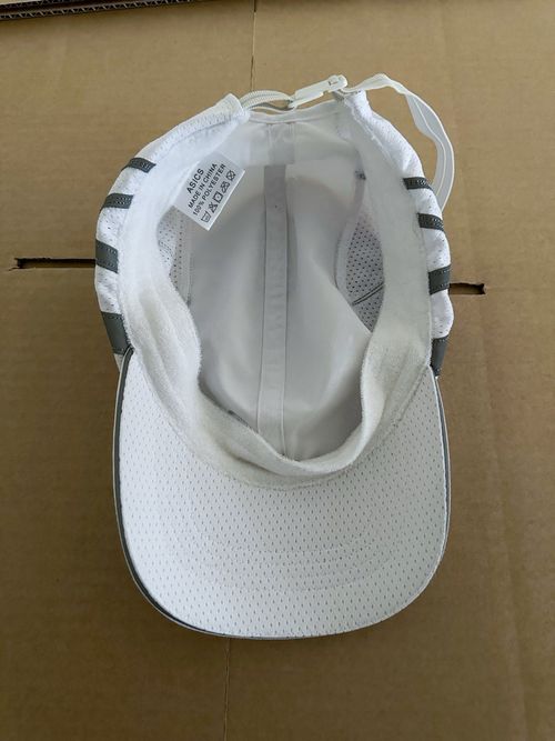 VTG ASICS CAP WHITE 3M OSFA — image 3