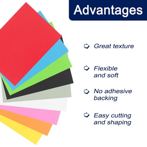 Foam Sheets Crafts 19x19 Inch 2mm EVA Craft Foam Paper Foam Sheets, Lemon Yellow — image 3