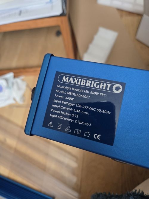 Maxibright DAYLIGHT LED 660W Pro Lighting System Daylight Technology — image 4