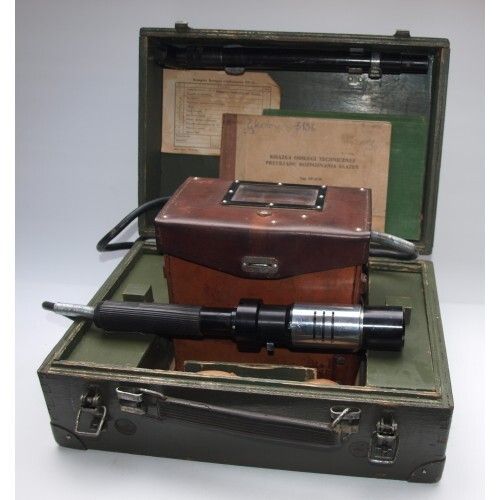 VINTAGE COLD WAR DP-66 GEIGER COUNTER DEDECTOR NOT TESTED WITHOUT WOODEN BOX