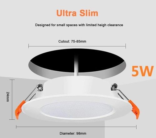 10x Recessed LED Ceiling Light 5W 7W 10W Flat Panel Spot Dimmable Slim Downlight