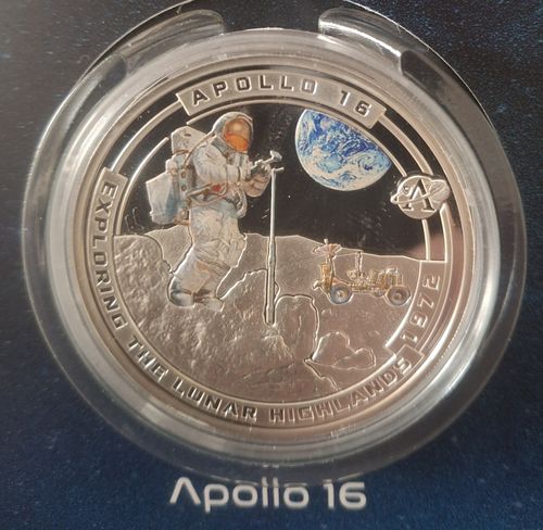 Apollo Missions Collection - 12 x Mint Proof Silver Plated  Half Dollars. — image 15