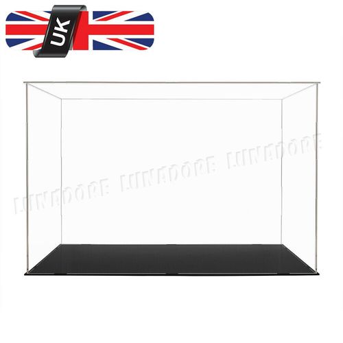 56x37x36cm Acrylic Clear Plastic Large Display Box  Perspex Case Dustproof UV — image 1