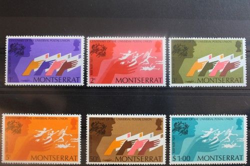 Montserrat 305-310 MNH UPU Universal Postal Union #RM445