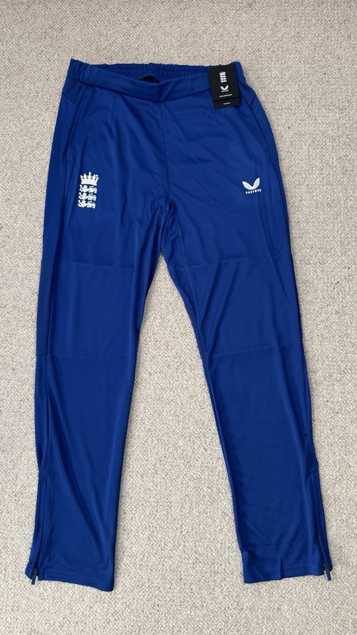 Castore Men’s ECB ODI & T20 Trouser - Blue - Regular Length Medium — image 1