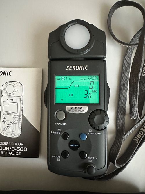 Sekonic C-500 Prodigi Colour Meter. — image 3