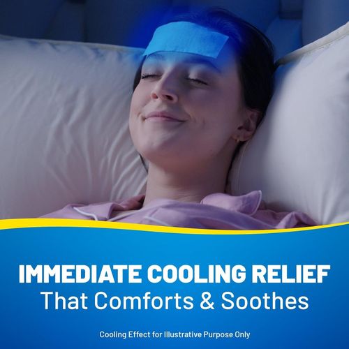 Kool 'n' Soothe Migraine Cooling Strips - 4 Strips — image 5